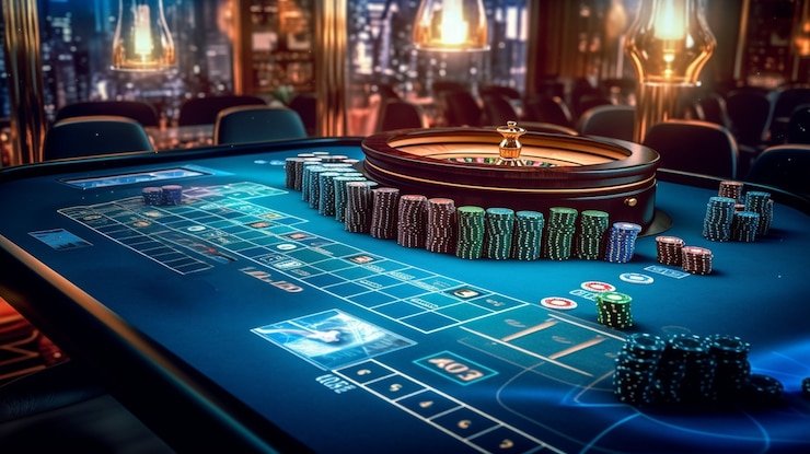 Layar selamat datang aplikasi omutogel dengan opsi login dan pendaftaran